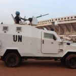 casques bleus à Bangui@Eric Ngaba