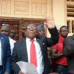 les trois leaders du comité@Eric Ngaba