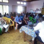 Une vue des journalistes et des humanitaires@Fiacre Salabé