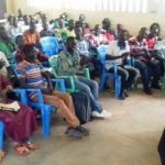 Une vue des participants à la formation@Fiacre Salabé