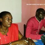 Les membres du GTSC tenant un point de presse@Eric Ngaba