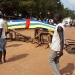 Une marche à Bangui