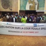 Photo de famille leaders communautaires à Bangui@Fiacre Salabé