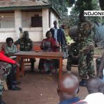 La ministre de la défense M.N Koyara échange avec les ex combattants@Eric Ngaba
