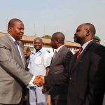 le président Touadera salue les responsables de l&rsquo;Université de Bangui