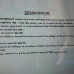 Le communiqué