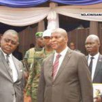 Le ministre des finances, Dondra, le président Touadera, le PM Sarandji@Eric Ngaba