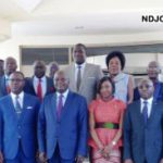 Photo de famille des membres du gouvernement avec les entrepreneurs@Eric Ngaba