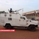 Patrouille de la Minusca dans Bangui@Erick Ngaba