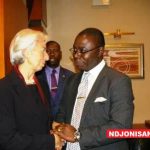 Christine Lagarde et Henri Marie Donda@Eric Ngaba