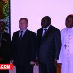 l&rsquo;assistant du Conseiller Russe et les leaders religieux@Erick Ngaba