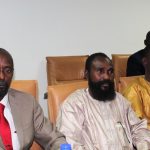 Les chefs rebelles Abakar Sabone, Mahamat Alkhatim et Sidiki Abbas aux pourparlers de Khartoum@Erick Ngaba