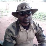 Nguimale Muller, gendarme centrafricain