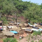 Village site minier de Krandja à 4km de Ndachima/mars 2019@Erick Ngaba
