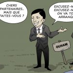 Exploitation des mines par les Chinois en RCA en caricature