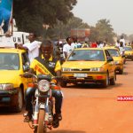Circulation dans la ville de Bangui