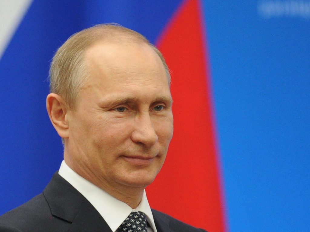 Vladimir Poutine, président russe