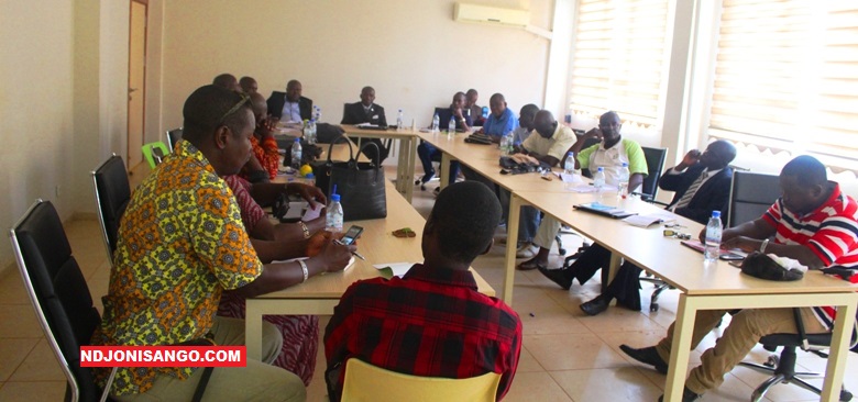 Les participants au café débat à Bangui sur le forum de Sotchi@photo Marly Pala