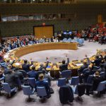 séance de vote au Conseil de sécurité des Nations Unies