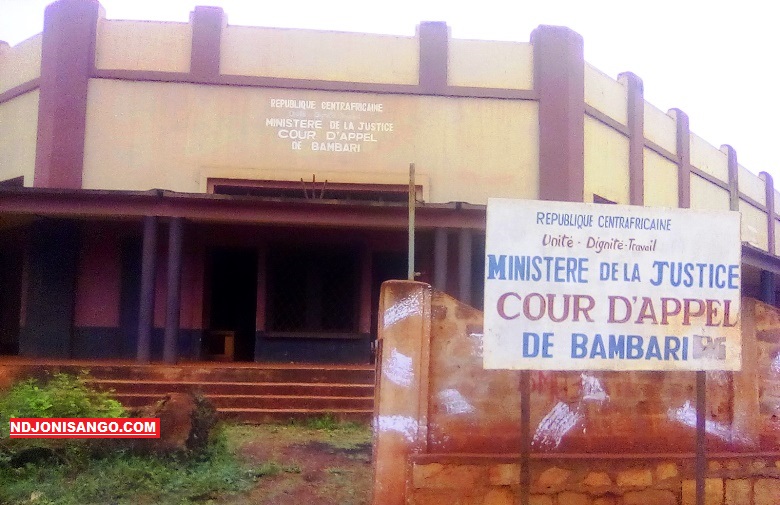 le batiment de la Cour d'Appel de Bambari@photo Marly Pala