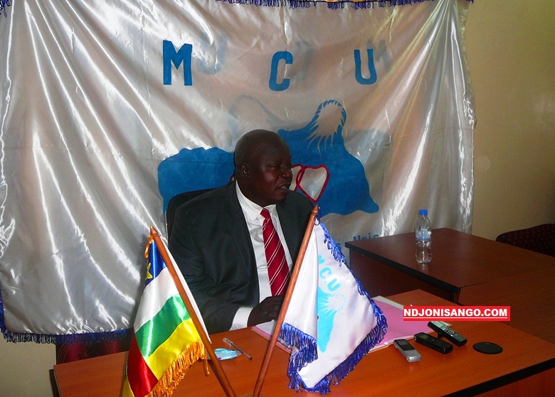 regrette Patrick Nambéaré, Secrétaire national chargé de communication du Mouvement Coeurs Unis (MCU)@photo Erick Ngaba