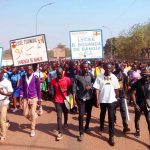 marche à Bangui