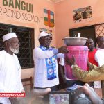 remise des kits d&rsquo;hygiène à la population de Bangui et ses environs@photo Marly Pala