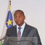 Le Président Centrafricain, Faustin Archange Touadera