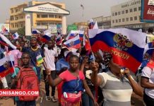 Centrafrique-Russie : une coopération bilatérale au service du renforcement de la sécurité drapeau-russe-ndjoni-sango-centrafrique
