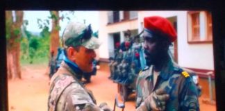 RCA: une projection au 7e arrondissement de Bangui pour valoriser les actions de Touadera