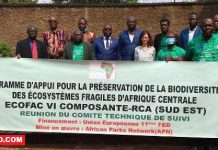 RCA: l’ECOFAC VI évalue le programme d’appui à la préservation de la biodiversité en RCA