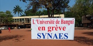 RCA: 21 jours de grève à l’Université de Bangui