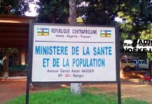 RCA: échanges du ministre de la santé avec une délégation de la Croix-rouge française