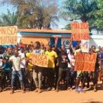 Mobilisation hostile la Minusca à Bangui @crédit photo Prince Nzapaoko