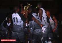 RCA: coupe du 1er décembre, les clubs de basket GIBA-BCAGS masculin et New-Tech féminin sont vainqueurs