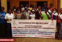 RCA: WILPF-Centrafrique forme ses membres sur l’impact des conflits armés sur l’environnement