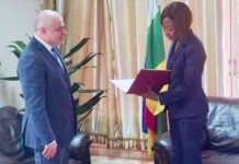 RCA: le nouvel ambassadeur de Russie présente ses lettres de créance à la ministre des affaires étrangères