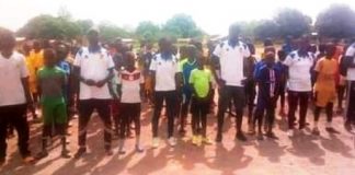 RCA: la cellule de détection du PST à Sibut pour la détection des pépites du football