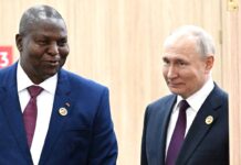 RCA–Russie: Vladimir Poutine félicite Touadéra et réaffirme le partenariat stratégique