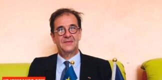 Scandale sexuel à la Résidence de France à Bangui: Bruno Foucher doit être interpelé Bruno Fouchier, Ambassadeur de France à Bangui @crédit photo Prince Nzapaoko