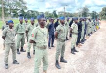 RCA: fin de formation de 34 militaires de la police des mines à Berengo