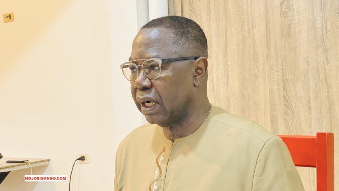 Albert Yaloké Mokpême, Ministre Conseiller et Porte-parole de la Présidence centrafricaine @crédit photo Erick Ngaba