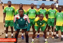 RCA: classement du 1er en catégorie senior du championnat de handball