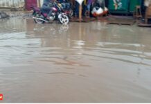 RCA: des pluies diluviennes font craindre inondations et écroulements de maisons à Bangui