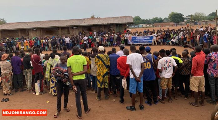 Mobilisation de soutien à la candidature de Touadéra