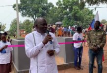 RCA: inauguration de nouveaux forages à Nguito 3 grâce au président Touadéra et à la mission russe