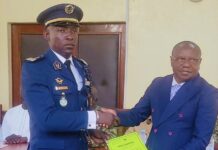RCA: le lieutenant-colonel d’aviation Claude Behoundé sorti major de sa promotion en RDC
