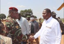 RCA: à Ndjoh, le chef d’état-major des FACA renforce la présence sécuritaire lors d’une cérémonie présidentielle