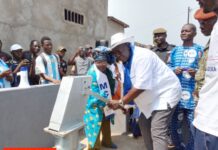 RCA: deux nouveaux forages inaugurés à la Cité de l’Espoir dans le 10ᵉ arrondissement de Bangui