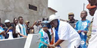 RCA: deux nouveaux forages inaugurés à la Cité de l’Espoir dans le 10ᵉ arrondissement de Bangui